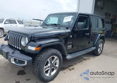 2019 Jeep Wrangler Unlimited Sahara from USA, damaged, VIN 1C4HJXEG8KW541120